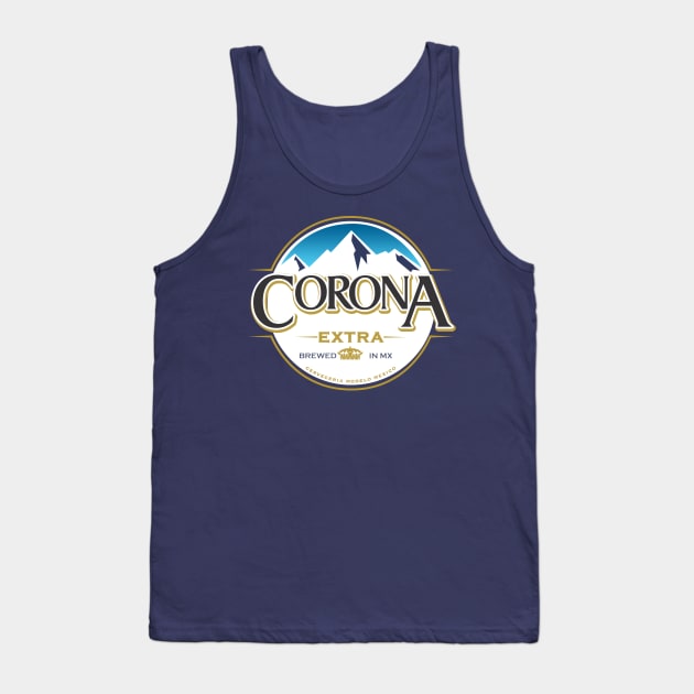 Corona Beer Tank Top by minimal_animal